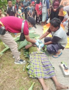 Diduga Terkena Serangan Jantung, Seorang Warga Muara Enim Ditemukan Tak Bernyawa Di Pinggir Jalan