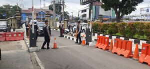 Pasca Serangan Bom Bunuh Diri Di Bandung, Polda Sumsel Perketat Akses Masuk