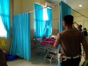 Oknum Anggota Lantas Ogan Ilir Halangi Wartawan Saat Meliput Di IGD RSUD Ogan Ilir