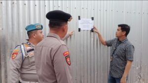 Polres Ogan Ilir Segel Gudang Penimbun BBM