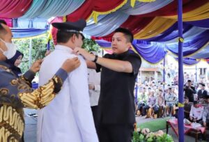 Lantik Para Kades, Panca Ingatkan Ketua PKK Desa Berperan Aktif