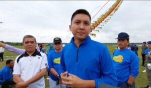 Bupati OI Saksikan Langsung Festival Layang Layang Dalam Rangkaian Acara HUT OI