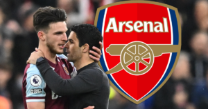 Arsenal Berniat Bajak Declan Rice dari West Ham