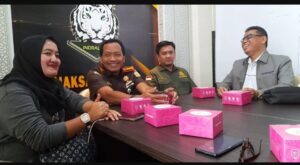 Bertemu Dengan Pengurus PWI, Kajari OI Bilang Siap Dikritik