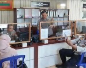 Mudahkan Pelaporan Kehilangan Di Polres Ogan, Kini Warga Bisa Daftar Online