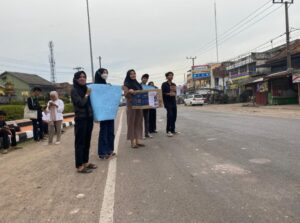 Bantu Korban Kebakaran, HMI Unsri Gelar Aksi Penggalangan Dana