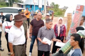 Pemkab OI Beri Bantuan Korban Kebakaran Di Pemulutan