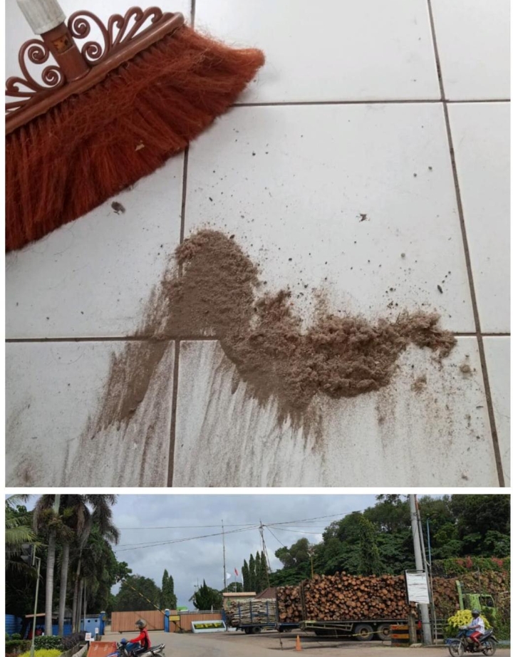 Warga Ogan Ilir Keluhkan Debu PT Sumatera Prima Fiberboard Yang Cemari Lingkungan