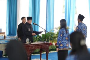 Bupati OKU Timur Lantik 170 ASN Baru