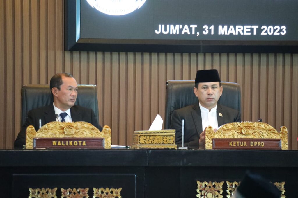 Rapat Paripurna Ke-5 MP. I DPRD Palembang Berlangsung Khidmat