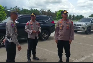 Kapolres OKI Pantau Kesiapan Arus Mudik 2023