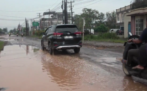 Jalan Tegal Binangun Rusak Rawan Kecelakaan