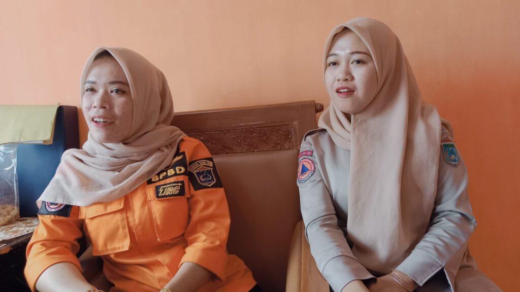 Dua Pegawai BPBD OI Besuk Sopir Penabrak Petugas SPBU Di Ogan Ilir