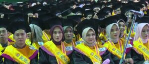 Ratusan wisudawan Unsri Lulus Dengan Predikat Pujian
