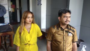 Lina Mukherjee Penuhi Kewajiban Lapor Ke Polda Sumsel