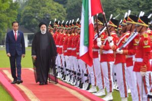 Presiden Jokowi Terima Presiden Ebrahim Raisi di Istana Bogor