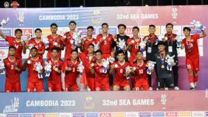 Presiden Apresiasi Kemenangan Timnas Sepak Bola Indonesia di SEA Games 2023