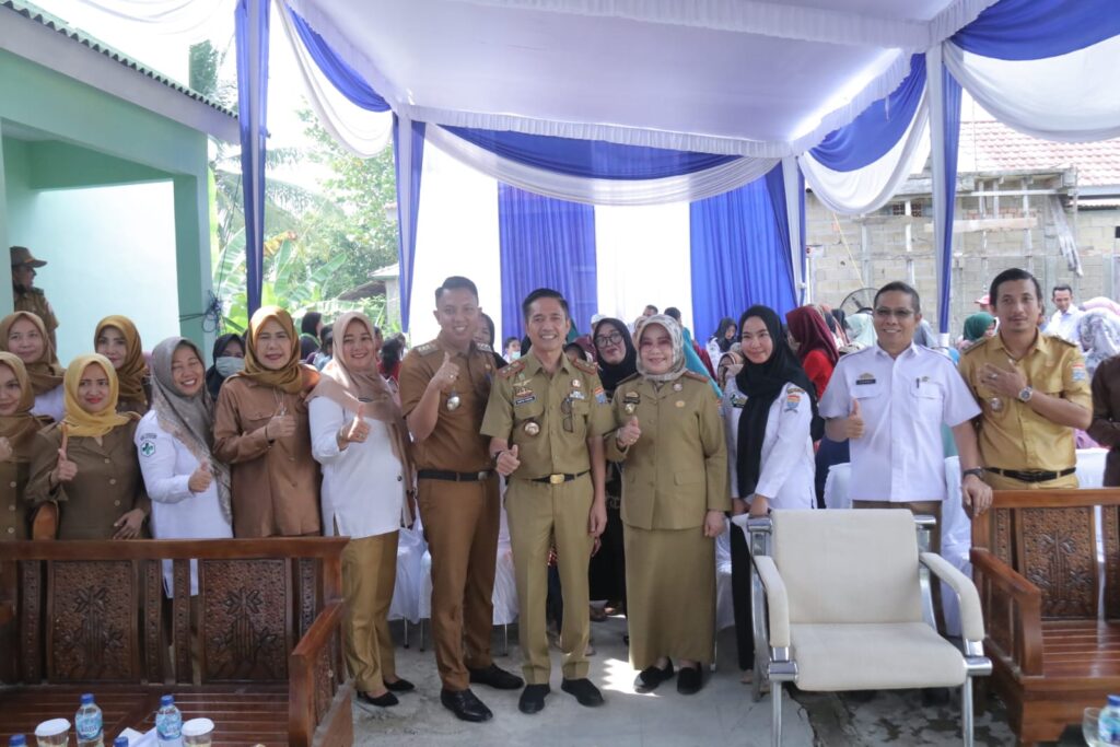 Ratu Dewa Resmikan Puskesmas Pembantu Kelurahan Pulokerto