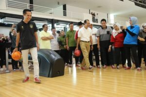 Harnojoyo dan Ratu Dewa Cobain Venue Bowling Jakabaring