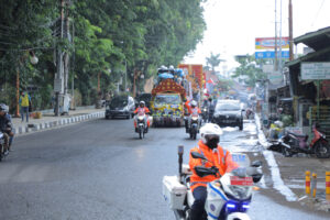 Karnaval Mobil Hias Semarakkan Rangkaian Perayaan HUT Palembang