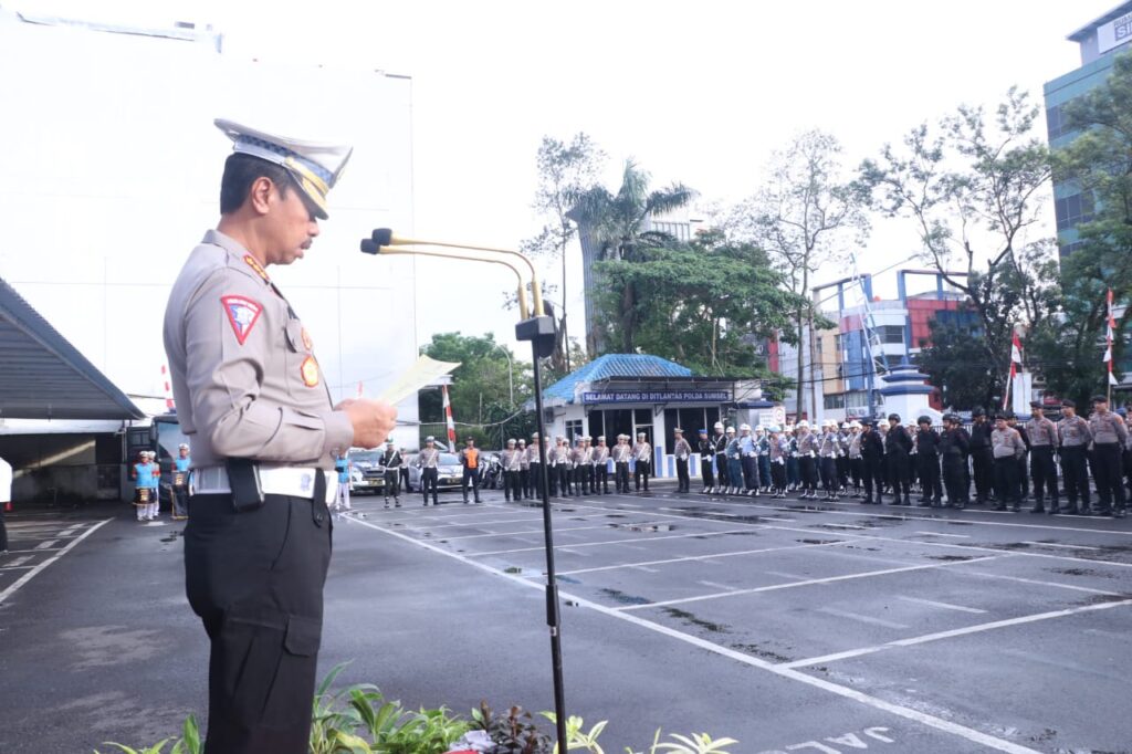 Dirlantas Polda Sumsel Pimpin Apel Operasi Patuh Musi 2023, Targetkan Ketertiban Lalu Lintas
