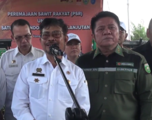 Mentan Dorong Sumsel Percontohan Pengembangan Sawit Nasional