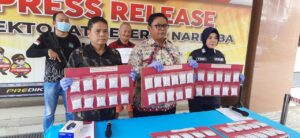 Bawa Ribuan Pil Ekstasi Jo Maliki Diciduk Anggota Ditres Narkoba Polda Sumsel