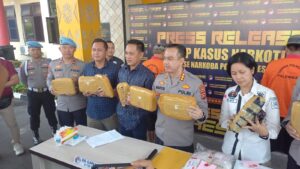 Polrestabes Palembang Gagalkan Penyelunpuan 9,5 Kg Sabu Asal Aceh