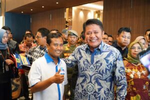 Hadiri HUT PWI ke 77, Herman Deru Ingin PWI Tetap Survive Dengan Produk Jurnalistik Beretika dan Bertanggungjawab