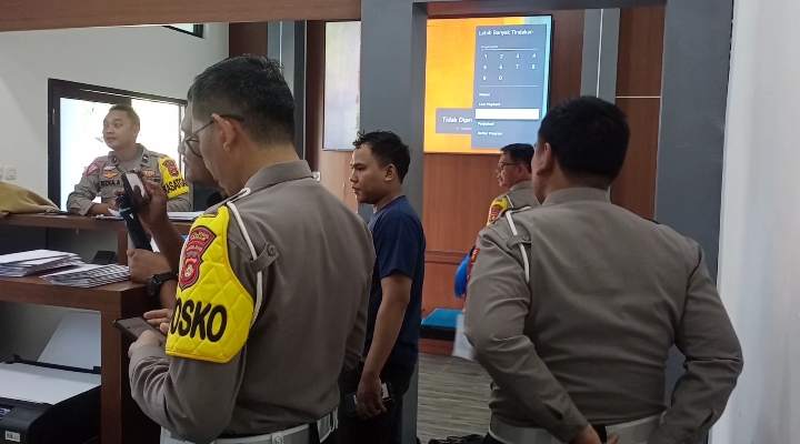 Dalam Sehari Polisi Temukan 2500 Pelanggaran Lalu Lintas Di Ogan Ilir