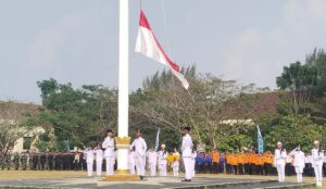 Upacara HUT RI Di Ogan Ilir Khidmat