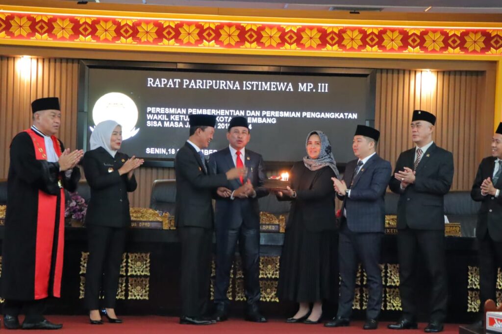 Hari Terakhir Menjabat, Harno Fitri Titip Dua Raperda Kepada DPRD Palembang