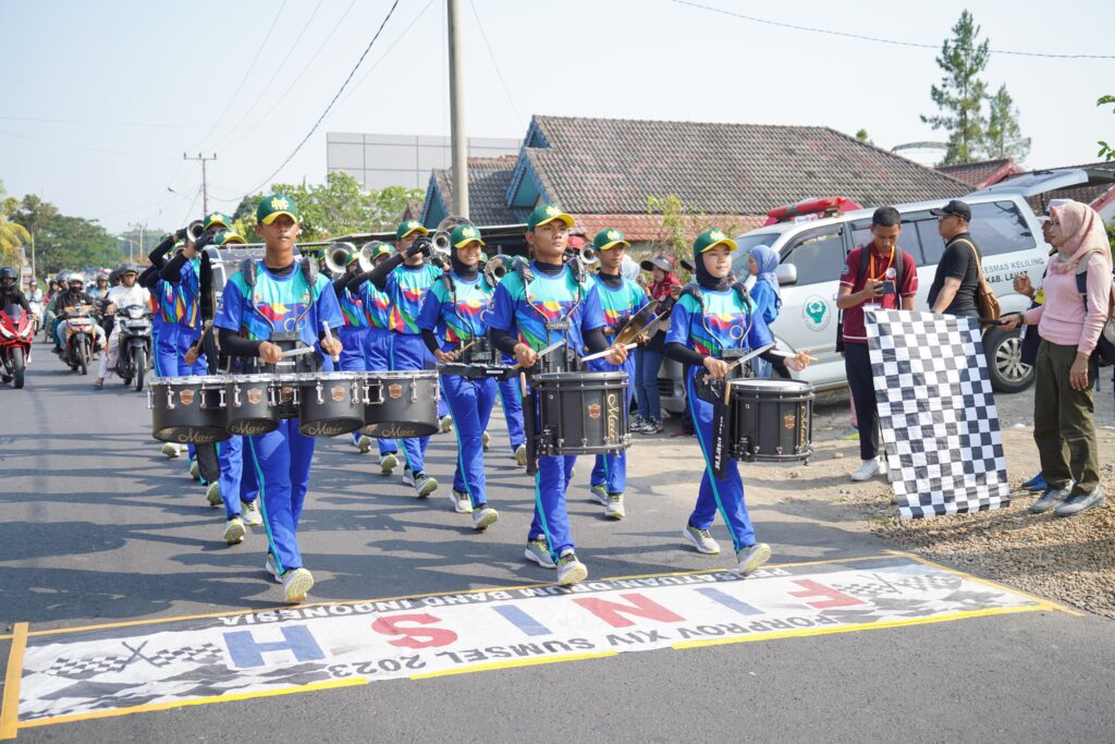 Muara Enim Juara Umum Cabor Drum Band Porprov 2023