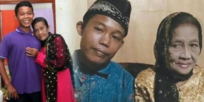 Sempat Viral Karena Kisah Cinta Beda Usia 55 Tahun, Nenek Rohaya Tutup Usia Di Sisi Suami