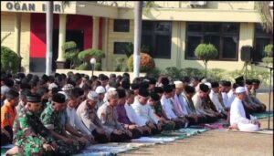 Polres Ogan Ilir Gelar Salat Istisqo