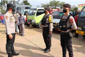 Apel Bersama, Kapolres OI Minta Seluruh Satgas Karhutlah Perkuat Kordinasi Dalam Penanganan Kebakaran