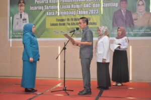 Ratu Dewa Apresiasi Program Dinkes Palembang dalam Pencegahan Stunting