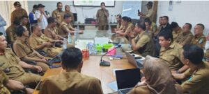 Dana Desa Dari APBD Tak Kunjung Cair, Puluhan Kades Geruduk Kantor Bapenda OI