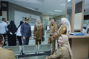 BNN Lakukan Pemeriksaan Di Disdukcapil Palembang