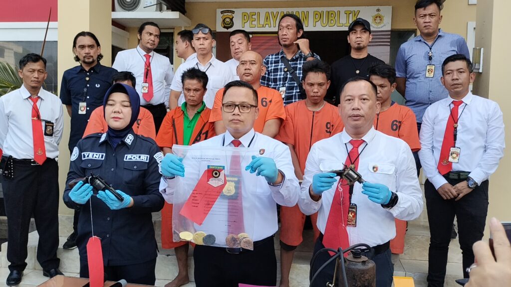 Pelaku Perampokan Toko Emas Di Pasar Pendopo Pali Belum Sempat Nikmati Hasil Curiannya