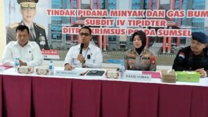 Polda Sumsel Akui Pemilik Salah Satu Gudang BBM Ilegal Di OI Merupakan Oknum Anggota Brimob