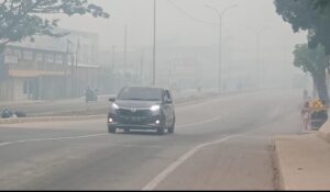 Kabut Asap Di Ogan Ilir Kian Mencekam
