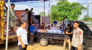 Dukung Program Pasar Murah, Polres OI Terjunkan Personel Pengamanan