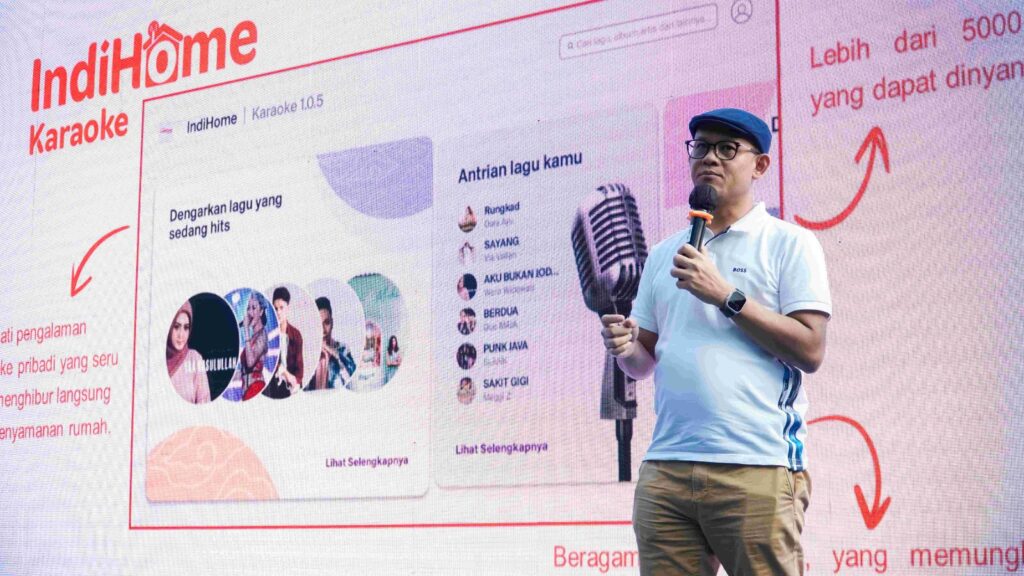IndiHomeTV Hadirkan Pengalaman Karaoke yang Menarik dan Interaktif Melalui Telkomsel