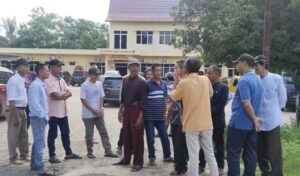 Puluhan Warga Indralaya Datangi Polres OI, Pertanyakan Lahan Yang Dikuasai Kades