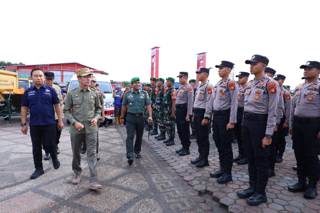 Ratu Dewa Ajak TNI Polri Atasi Banjir Di Palembang