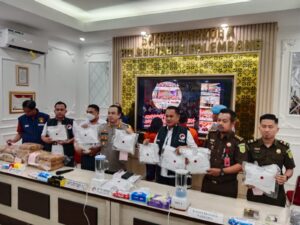 Polda Sumsel Musnahkan Barang Bukti Narkoba Hasil Ungkap Kasus 2023