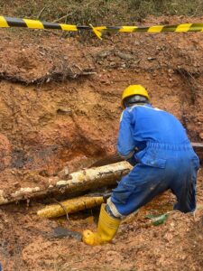 Pertamina EP Adera Field Sigap Tangani Kebocoran Pipa di Benuang