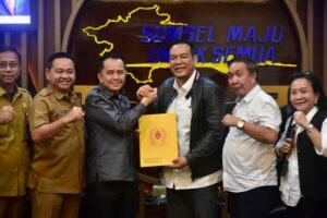 Pj Gubernur Agus Fatoni Minta KONI Sumsel Gencarkan Pencarian Bibit Atlet Berprestasi hingga Pelosok Daerah