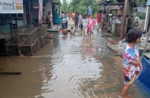Banjir Di OKI Mulai Berangsur Surut, Warga Mulai Lakukan Aktifitas